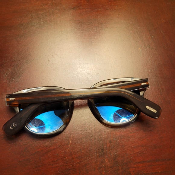 Oliver Peoples Cary Grant Tortoise Shell Polarized Sunglass - Picture 4 of 11